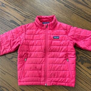 Patagonia Pink Puffer jacket 4T